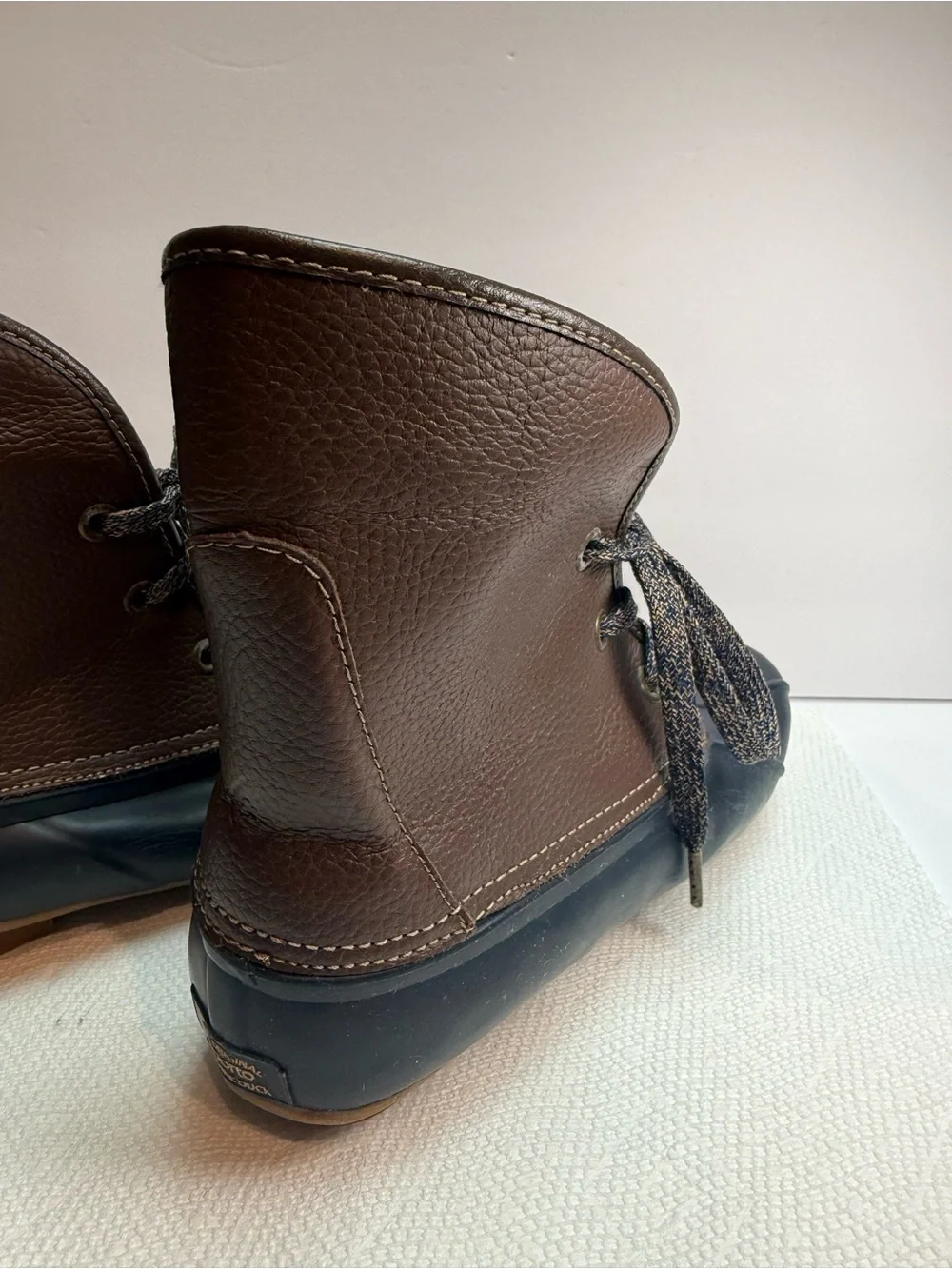 Sporto Duck Boots, Fur Lined Womans Size 8
